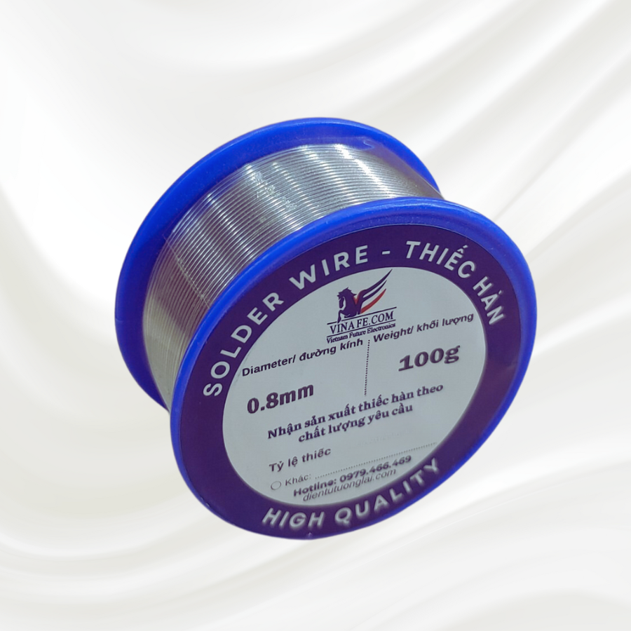 Thiếc Hàn VinaFe 100g: Lựa Chọn Kinh Tế Cho Các Dự Án Hàn Trung Bình - Thiếc  Hàn VinaFe - Chuyên sản xuất theo chất lượng yêu cầu